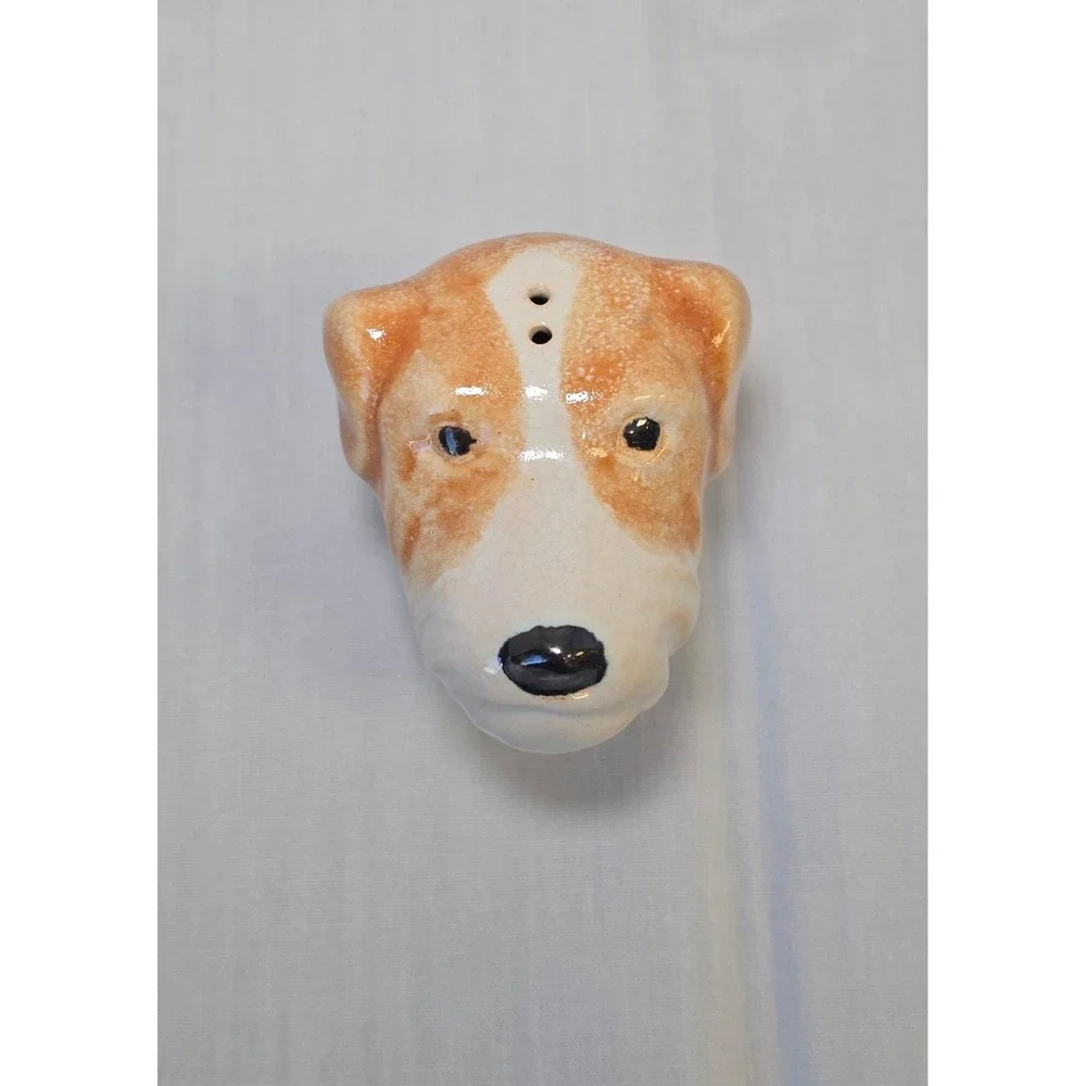 Rosemade Dog Salt Shaker Ceramic Vintage Novelty Kitchen Decor‎